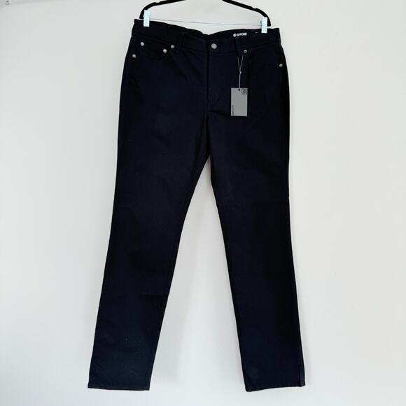 G/Fore Core Pants 36x32 Black Onyx 5 Pocket Golf Cotton Twill Blend G4MS21B42FB